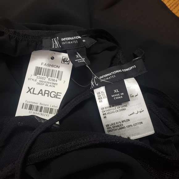 NWT INC Halter Babydoll Nightgown Size XL - Picture 4 of 5